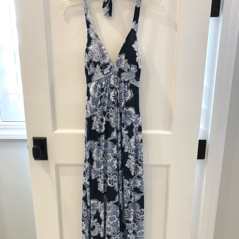 Halter Tank Maxi Dress